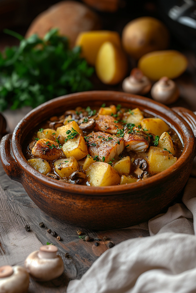 Dorade backen: Ein einfaches Rezept für zarten Fisch mit Kartoffeln und Gemüse